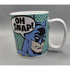 Batman OH SNAP! DC Comics S14 Ceramic Coffee Mug Bat Signal Pop Art 14 oz